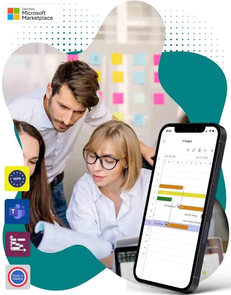 gantt chart pro interface